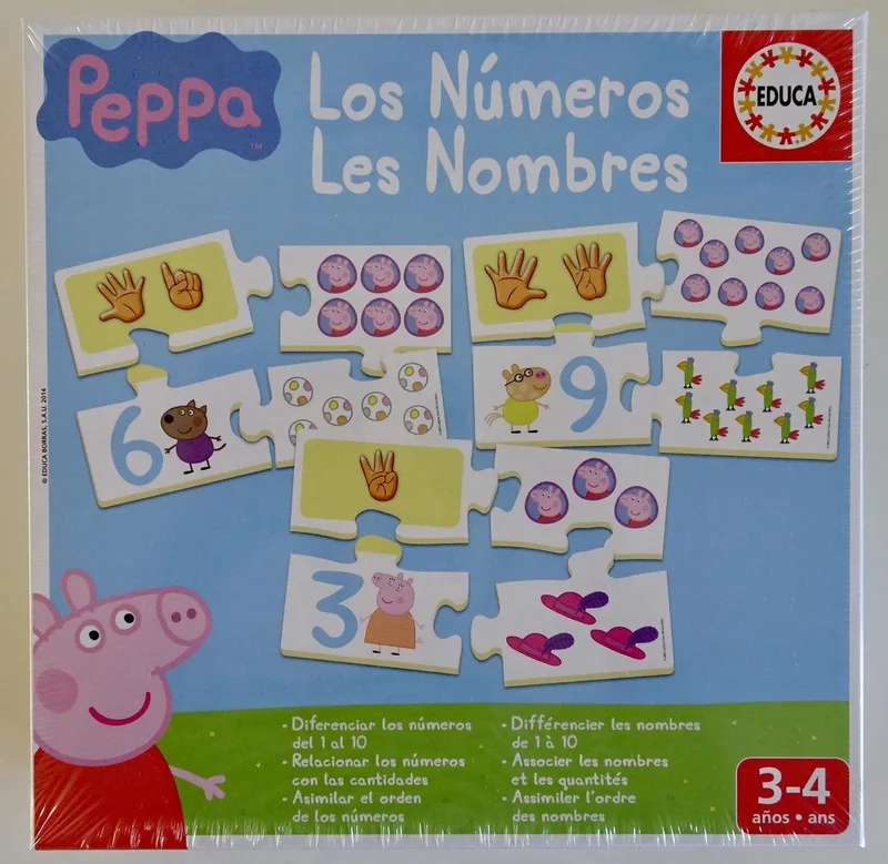 Educatief Spel Educa Peppa Pig (ES-FR) van Educa, editie Overig – doos