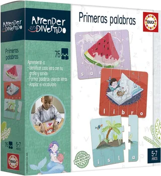 Eerste Woorden Educatief Spel 5-7 Jaar - Leerzaam Puzzelspel from Educa – box 1 of 2
