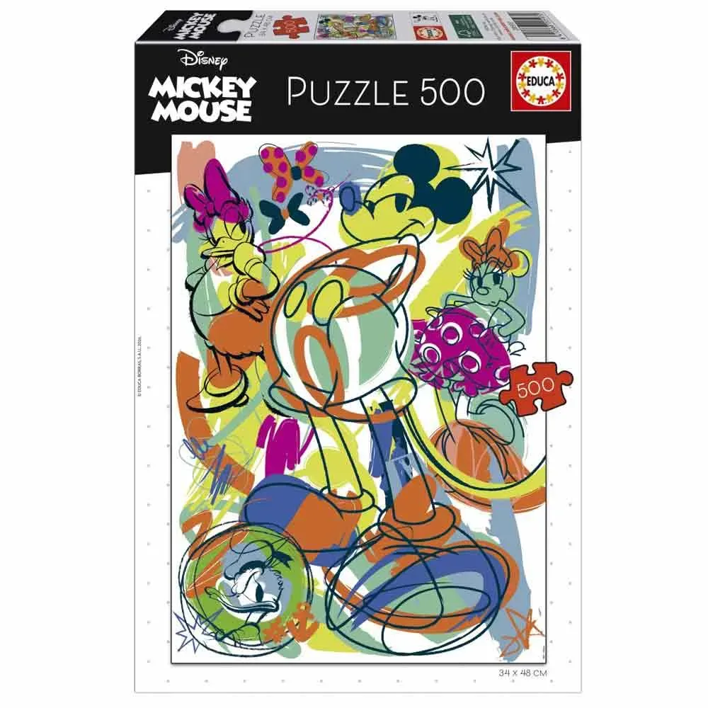 Friends Mickey Pussel 500 Bitar från Educa – kartong