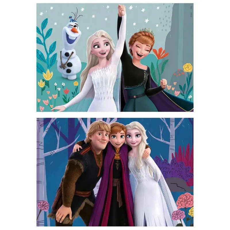 Frozen Houten Puzzels 2 x 25 Stukjes fra Educa – æske 3 af 3