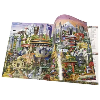 Grote Legpuzzel - 42000 stukjes - De wereld Rond from Educa, Multicolour edition – box 2 of 3