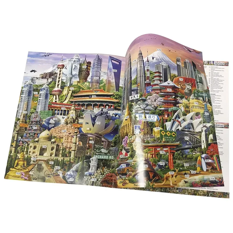 Grote Legpuzzel - 42000 stukjes - De wereld Rond from Educa, Multicolour edition – box 2 of 3