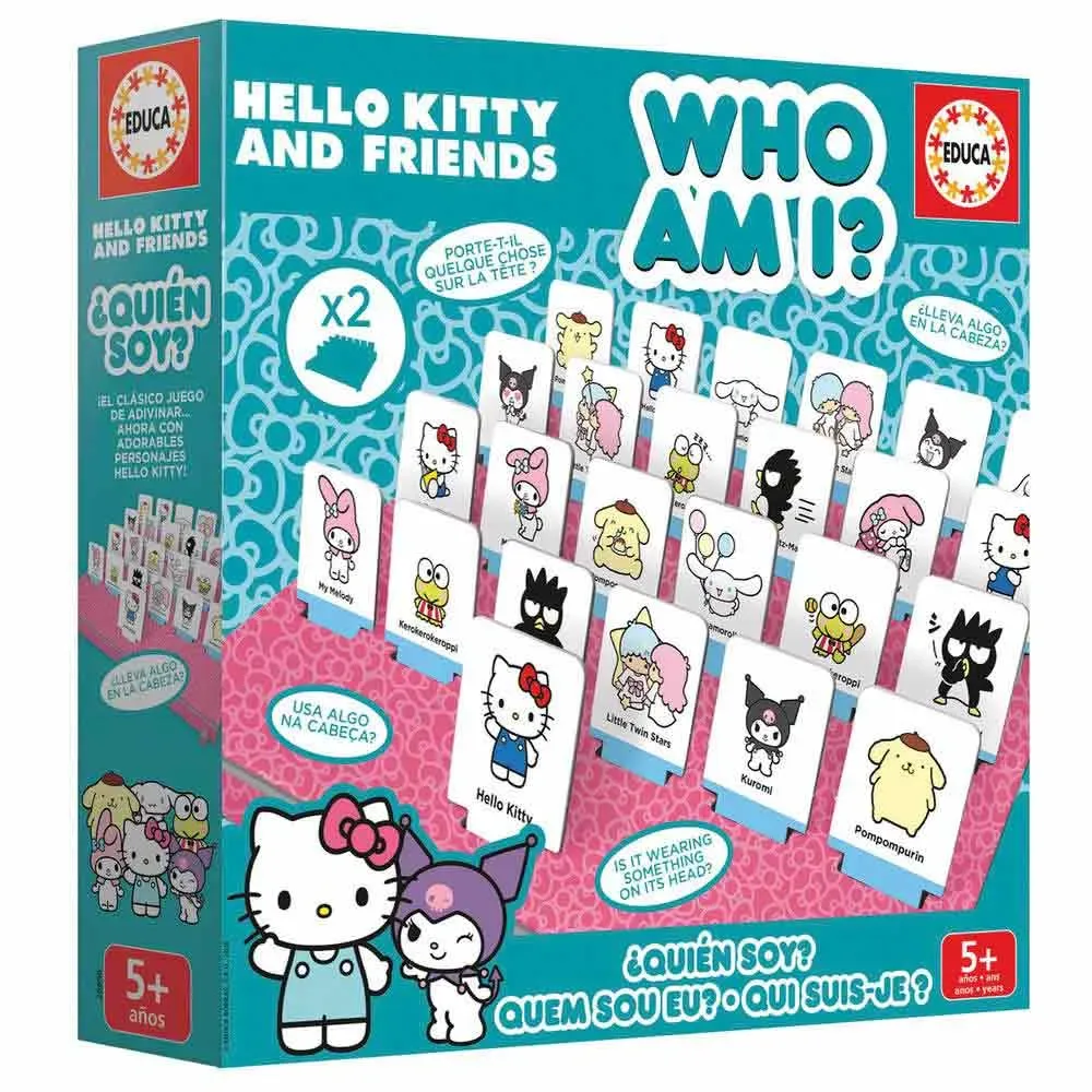 Hello Kitty Who Am I? Pussel från Educa – kartong
