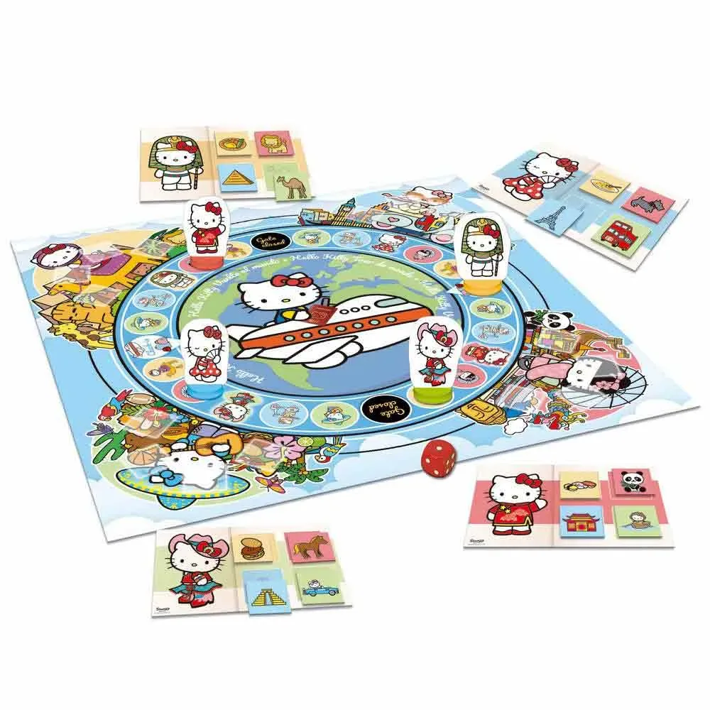 Hello Kitty World Tour Pussel från Educa – kartong