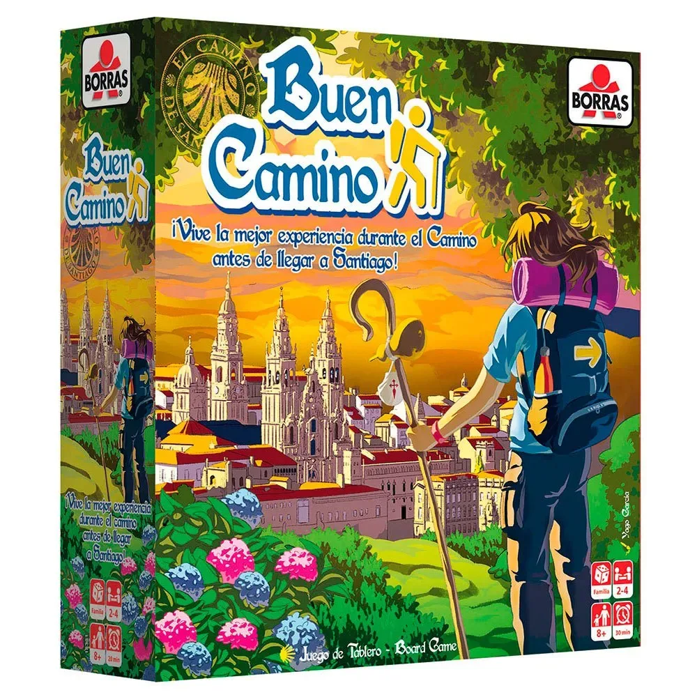 Het Bordspel Camino De Santiago El Bueno från Educa – kartong