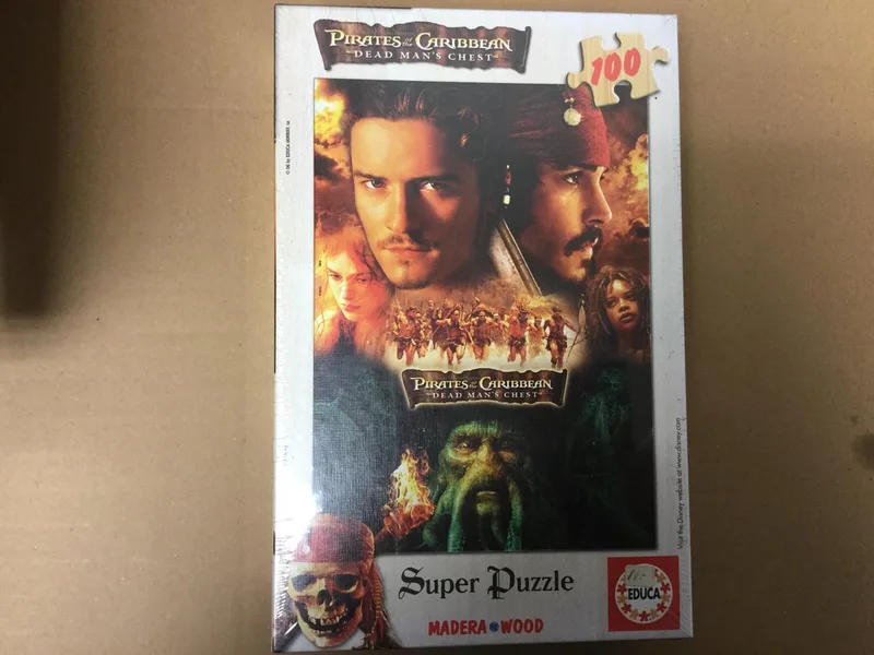Houten Legpuzzel - 100 Stukjes - Pirates Of The Carribean from Educa, Multicolour edition – box