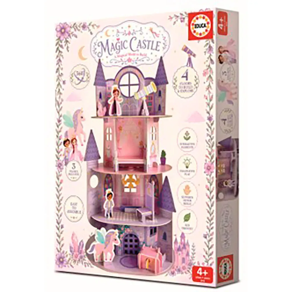 Imaginaplex Magic Castle Brädspel från Educa – kartong
