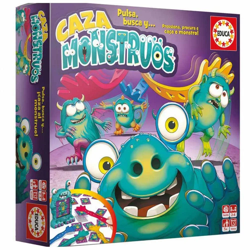 Interactief Bordspel Monsterjacht från Educa – kartong