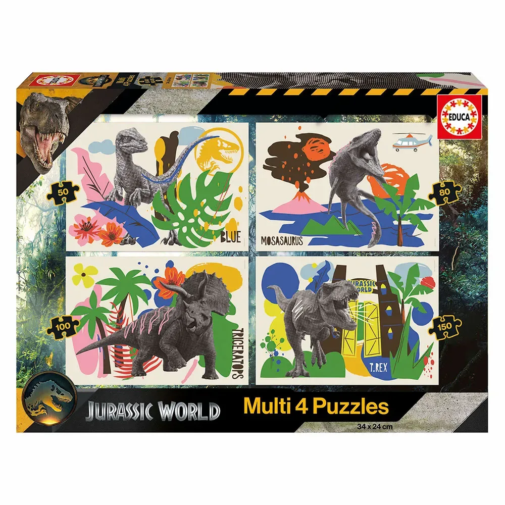Jurassic World Pussel 150 Bitar från Educa – kartong