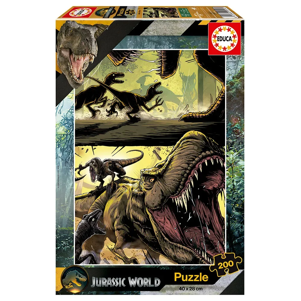 Jurassic World Pussel 200 Bitar från Educa – kartong