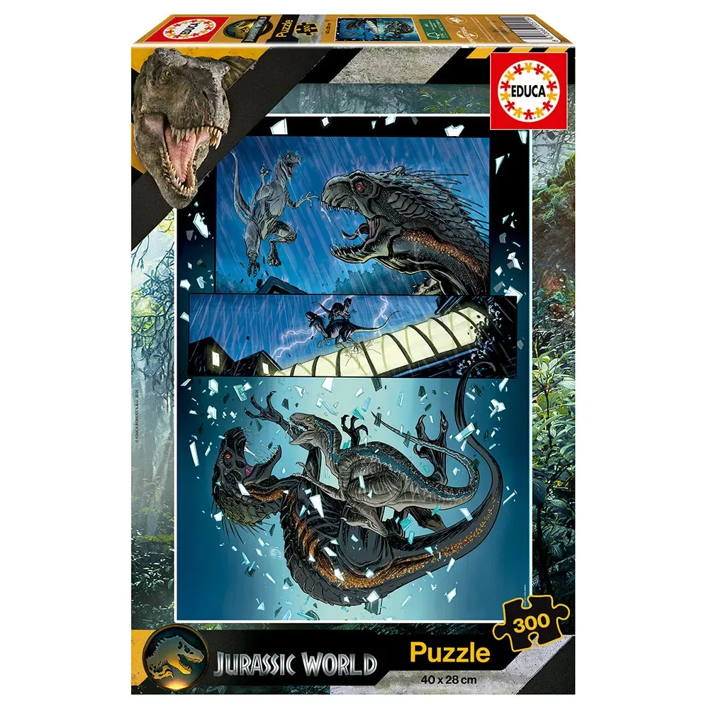 Jurassic World Pussel 300 Bitar från Educa – kartong