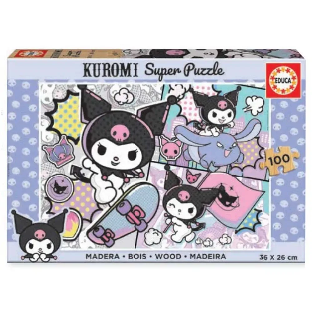 Kuromi-pussel 100 Bitar från Educa – kartong