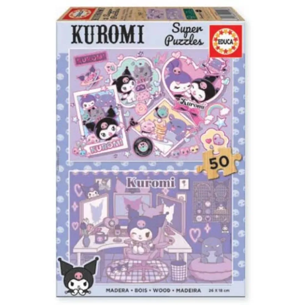 Kuromi-pussel 2x50 Bitar från Educa – kartong