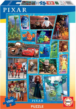 Legpuzzel - 1000 stukjes - Disney Pixar from Educa, Multicolour edition – box 1 of 2