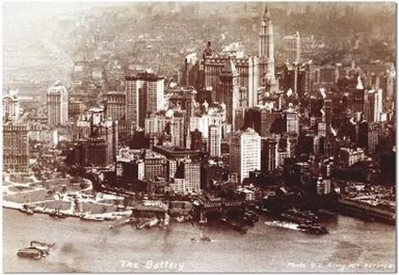 Legpuzzel - 500 stukjes - New York, Skyline 1920 van Educa – doos