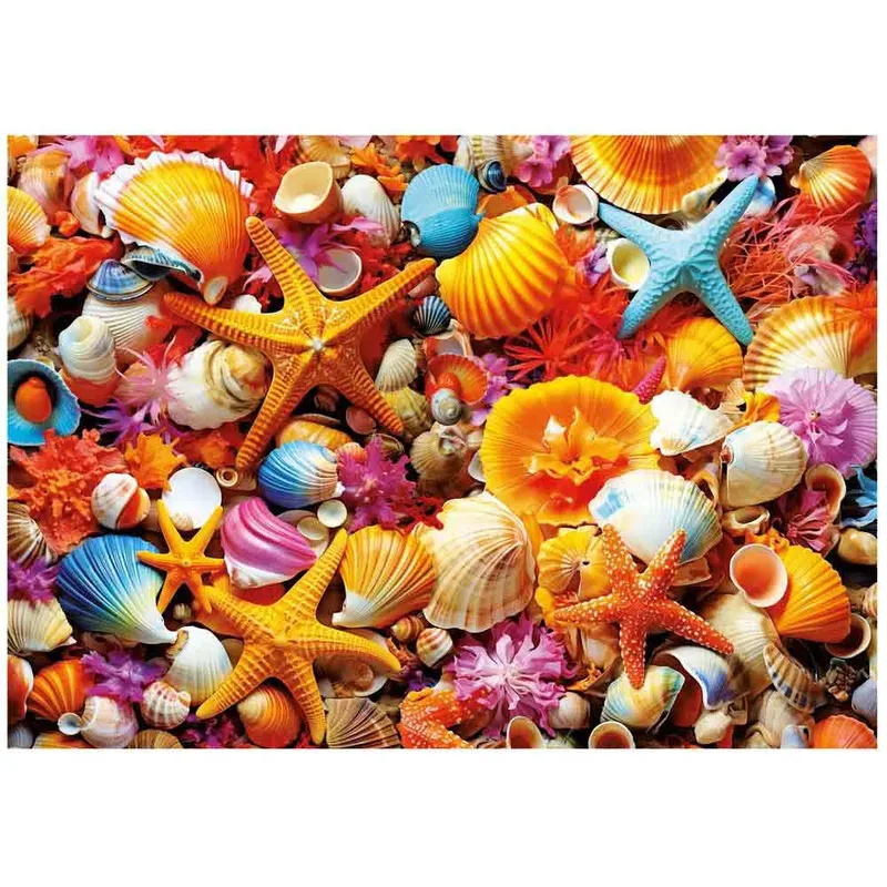 legpuzzel - Collage de Conchas 1000 Stukjes van Educa, editie Meerkleurig – doos 3 van 5