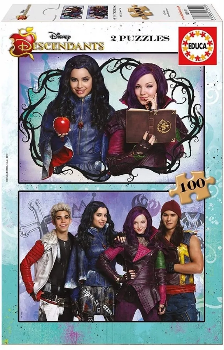 Legpuzzel - Descendants - 2 x 100 stukjes from Educa – box