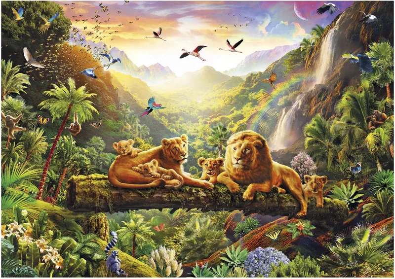 legpuzzel The Lion Tree Bridge 1500 stukjes volwassenen. from Educa, Multicolour edition – box