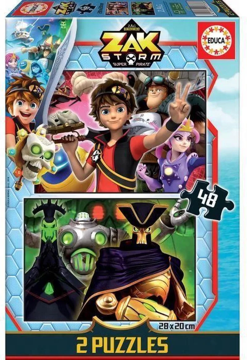 Legpuzzels van Educa, editie Multi-kleur – doos
