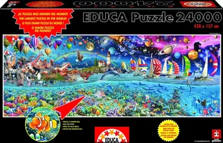Life - Puzzel met 24000 stukjes fra Educa, Flerfarvet-udgave – æske 2 af 2