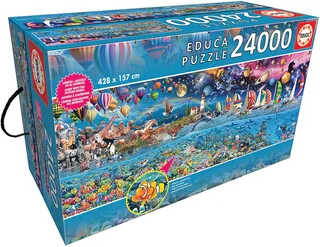 Life - Puzzel met 24000 stukjes fra Educa, Flerfarvet-udgave – æske 1 af 2