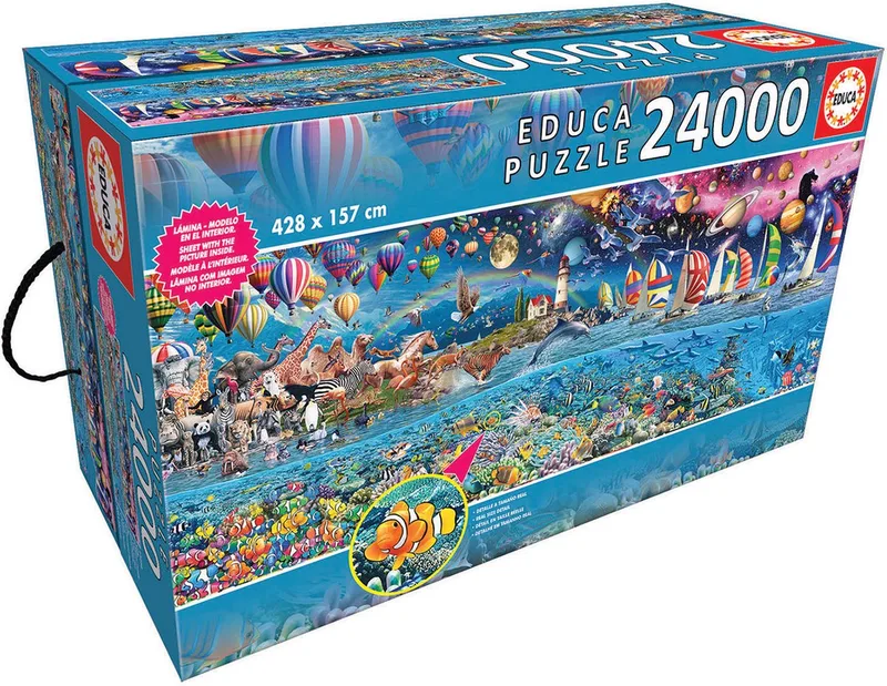 Life - Puzzel met 24000 stukjes van Educa, editie Meerkleurig – doos