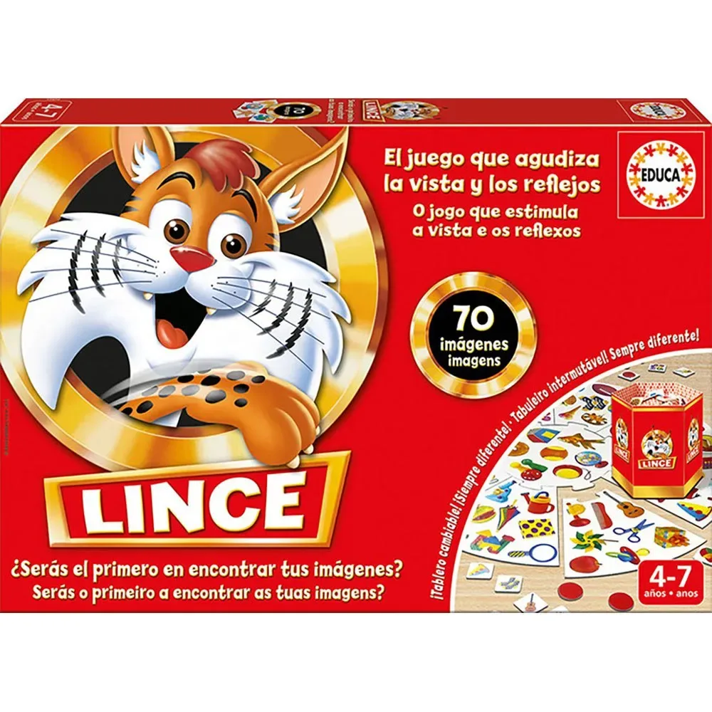 Lynx 70 Afbeeldingen från Educa – kartong