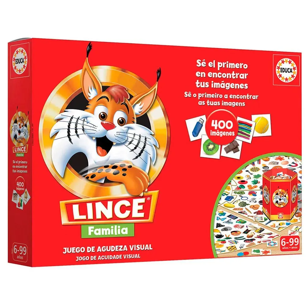 Lynx Familie Editie från Educa – kartong