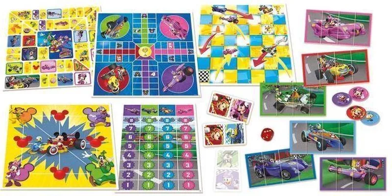 Mickey 8 in 1 Game Box from Educa – box