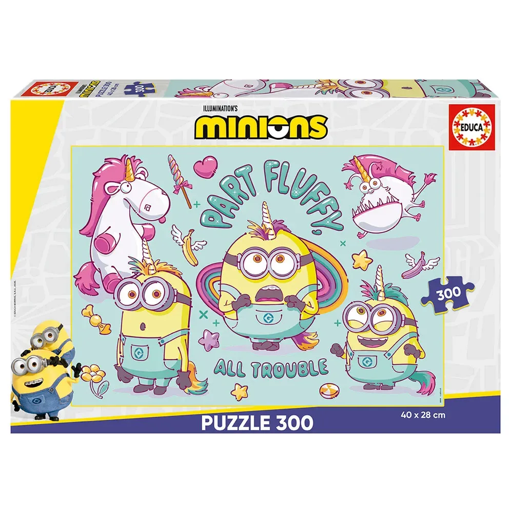 Minions Pussel 300 Bitar från Educa – kartong