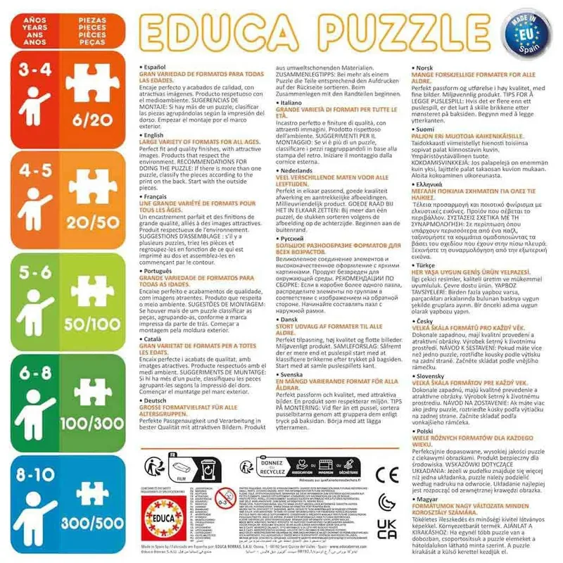 Miraculous Puzzel 250 Stukken: Ladybug & Cat Noir van Educa, editie Meerkleurig – doos 4 van 4