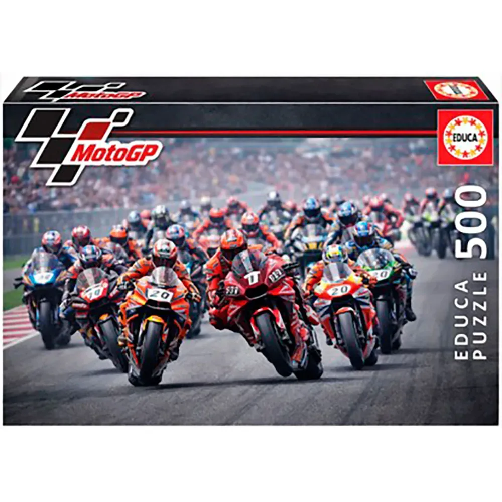 Moto Gp Pussel 500 Bitar från Educa – kartong