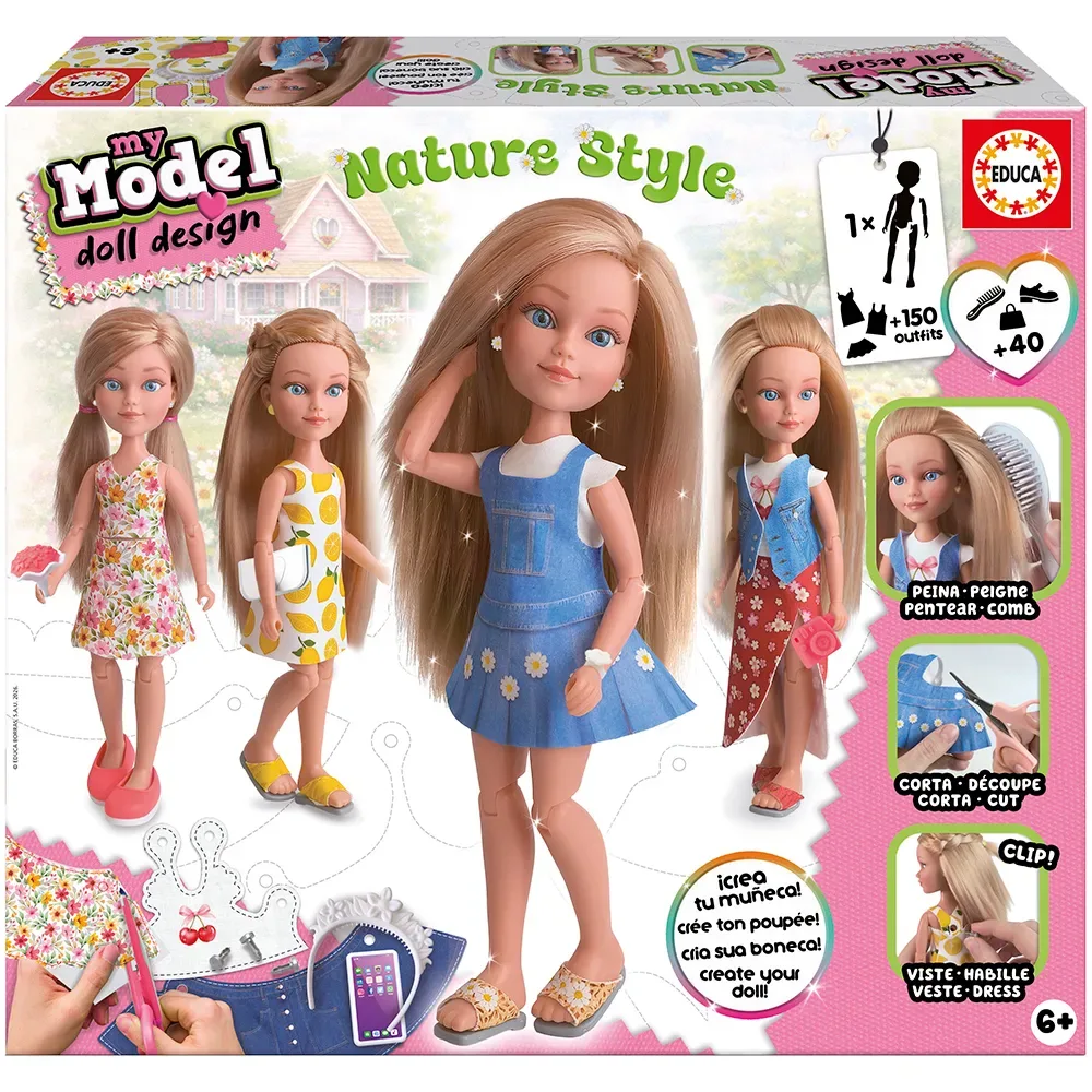Mymodel Nature Style Pussel från Educa – kartong