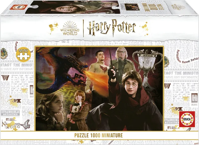 puzzel - 1000 MINISTUKS - harry potter from Educa, Multicolour edition – box