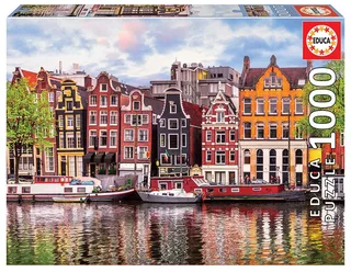 Puzzel - 1000 stukjes - Amsterdam - Legpuzzel from Educa, Multicolour edition – box 2 of 2