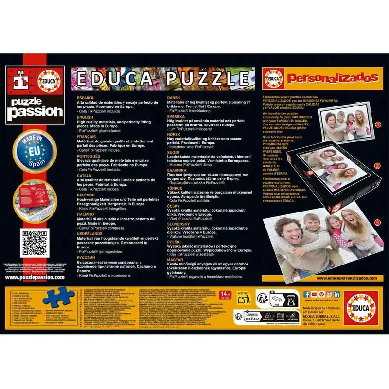 Puzzel 1000 stukjes - Orbis Terrarum 1000 - Legpuzzel fra Educa, Flerfarvet-udgave – æske 4 af 5
