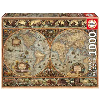 Puzzel 1000 stukjes - Orbis Terrarum 1000 - Legpuzzel fra Educa, Flerfarvet-udgave – æske 2 af 5