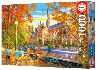 puzzel - 1000 stukjes - Otono Notre Dame - Legpuzzel de Educa, édition Multicolore – boîte 1 sur 6