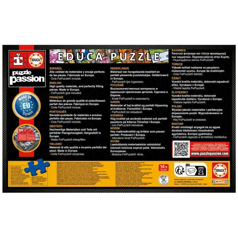 puzzel 1000 stukjes Sant Jordi de Educa, édition Multicolore – boîte 3 sur 6