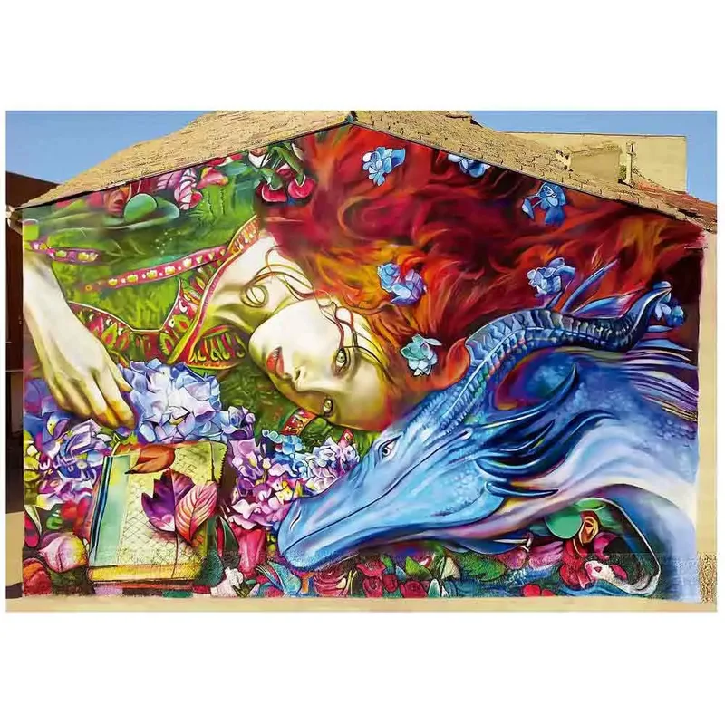 puzzel 1000 stukjes Sant Jordi de Educa, édition Multicolore – boîte 4 sur 6
