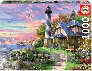 Puzzel - 1000 stukjes - Vuurtoren - Legpuzzel from Educa, Multicolour edition – box 1 of 2