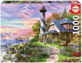 Puzzel - 1000 stukjes - Vuurtoren - Legpuzzel from Educa, Multicolour edition – box 2 of 2