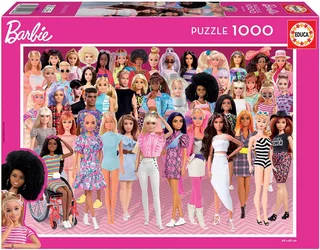puzzel - 1000 stuks - BARBIE de Educa, édition Multicolore – boîte 1 sur 3