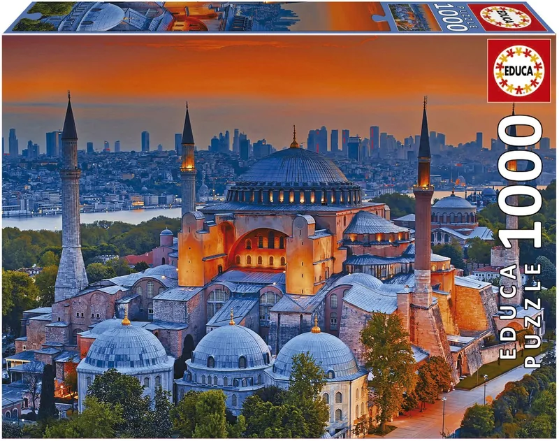 puzzel - 1000 stuks - ISTANBUL van Educa, editie Meerkleurig – doos