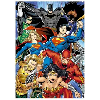 puzzel - 1000 stuks - JUSTICE LEAGUE from Educa, Multi-coloured edition – box 3 of 3