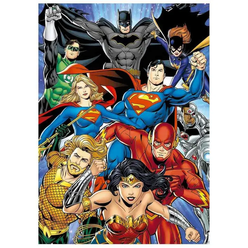 puzzel - 1000 stuks - JUSTICE LEAGUE from Educa, Multi-coloured edition – box 3 of 3