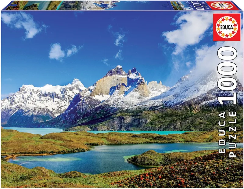 puzzel - 1000 stuks - PATAGONIE van Educa, editie Meerkleurig – doos