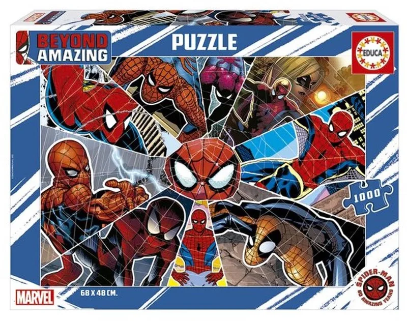 puzzel - 1000 stuks - Spiderman from Educa, Multicolour edition – box
