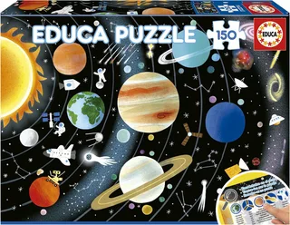 puzzel - 150 stuks - PLANETARIUM from Educa, Multicolour edition – box 1 of 2