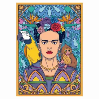 puzzel - 1500 stuks - FRIDA KAHLO van Educa, editie Meerkleurig – doos 3 van 6